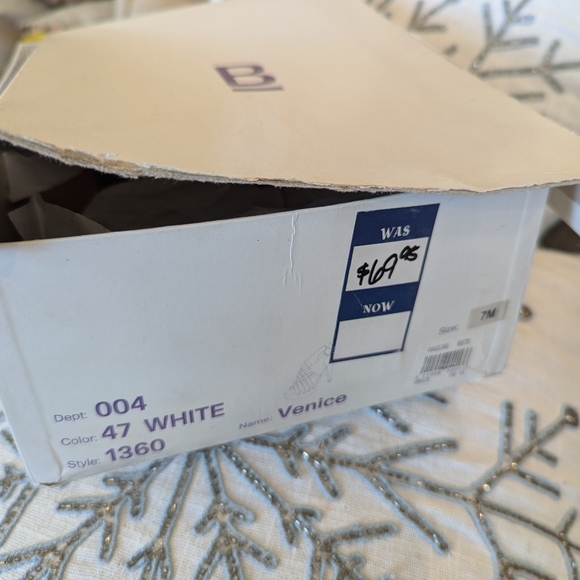 Brand New Bakers Sandals Venice Heels White Size 7 - Picture 7 of 7